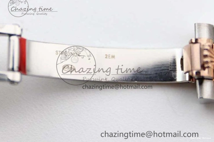 0121 Trendy Lady DateJust 28 SS RG TWF Diamonds Bezel 1:1 Best Edition White Dial Roman Markers on Jubilee Bracelet NH 2129